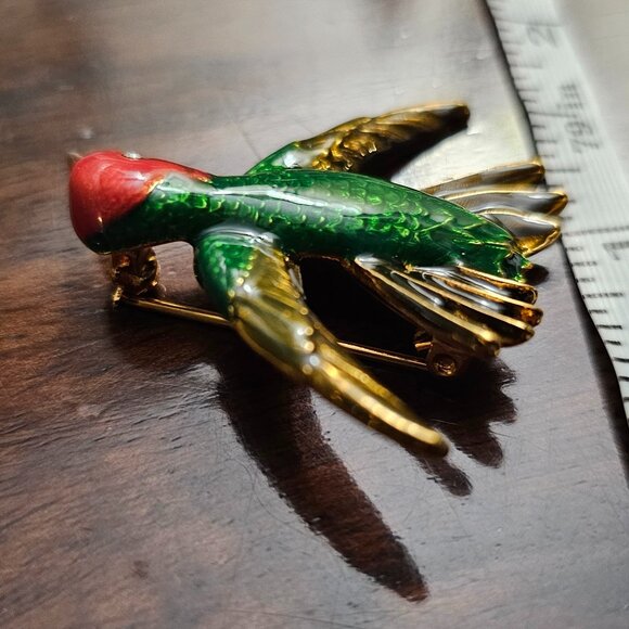 CINER Vintage Antique Bird Brooch Pin - Picture 2 of 3